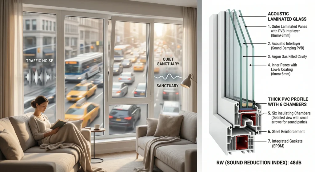 Ses Yalıtımı İçin Hangi Pimapen? Akustik Cam ve Profil Önerileri