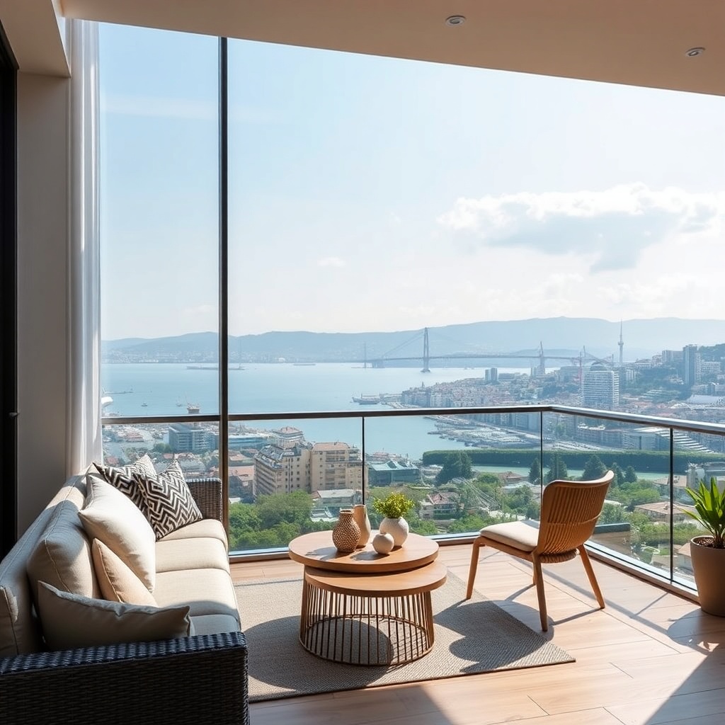 Beşiktaş Lüks Cam Balkon Tasarımları
